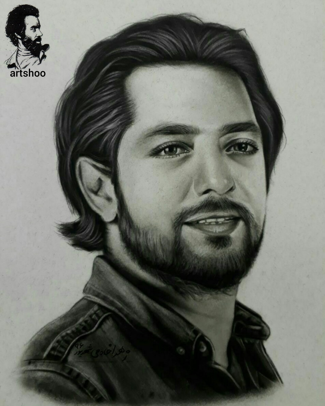 نقاشی سیاه قلم اورژینال